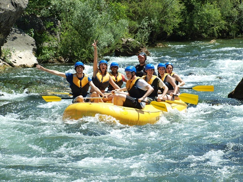 rafting