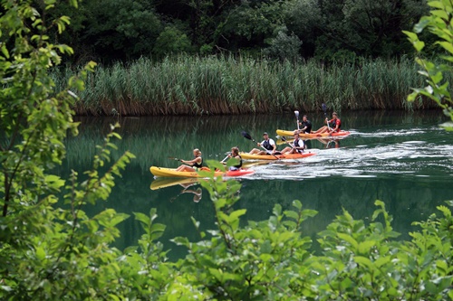 Kayaking i ronjenje